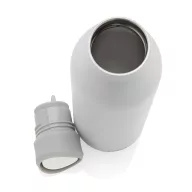   Sticla de apa sport, 600 ml, 2502E15272, Avira, 25 x ⌀7.5 cm, Otel, Alb