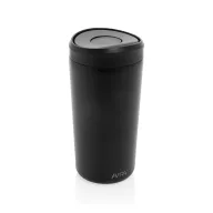   Cana de voiaj, 400 ml, 2502E15460, Avira, 16.5 x ⌀8.3 cm, Otel, Negru