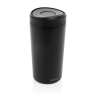   Cana de voiaj, 400 ml, 2502E15460, Avira, 16.5 x ⌀8.3 cm, Otel, Negru