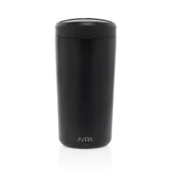   Cana de voiaj, 400 ml, 2502E15460, Avira, 16.5 x ⌀8.3 cm, Otel, Negru