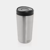   Cana de voiaj, 400 ml, 2502E15462, Avira, 16.5 x ⌀8.3 cm, Otel, Argintiu
