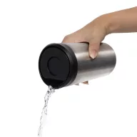   Cana de voiaj, 400 ml, 2502E15462, Avira, 16.5 x ⌀8.3 cm, Otel, Argintiu