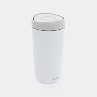   Cana de voiaj, 400 ml, 2502E15463, Avira, 16.5 x ⌀8.3 cm, Otel, Alb