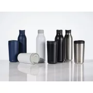   Cana de voiaj, 400 ml, 2502E15463, Avira, 16.5 x ⌀8.3 cm, Otel, Alb