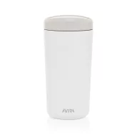   Cana de voiaj, 400 ml, 2502E15463, Avira, 16.5 x ⌀8.3 cm, Otel, Alb