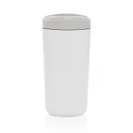   Cana de voiaj, 400 ml, 2502E15463, Avira, 16.5 x ⌀8.3 cm, Otel, Alb