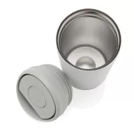   Cana de voiaj, 400 ml, 2502E15463, Avira, 16.5 x ⌀8.3 cm, Otel, Alb