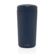   Cana de voiaj, 400 ml, 2502E15461, Avira, 16.5 x ⌀8.3 cm, Otel, Albastru navy