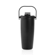   Sticla de apa 600 ml, Avira, 2601E14707, 27xØ11.7 cm, Otel, Polipropilena, Negru