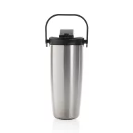   Sticla de apa 600 ml, Avira, 2601E14709, 27xØ11.7 cm, Otel, Polipropilena, Argintiu