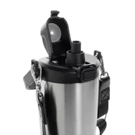  Sticla de apa 600 ml, Avira, 2601E14709, 27xØ11.7 cm, Otel, Polipropilena, Argintiu