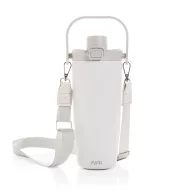   Sticla de apa 600 ml, Avira, 2601E14710, 27xØ11.7 cm, Otel, Polipropilena, Alb