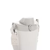   Sticla de apa 600 ml, Avira, 2601E14710, 27xØ11.7 cm, Otel, Polipropilena, Alb