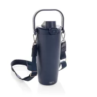   Sticla de apa 600 ml, Avira, 2601E14708, 27xØ11.7 cm, Otel, Polipropilena, Albastru Navy