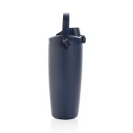   Sticla de apa 600 ml, Avira, 2601E14708, 27xØ11.7 cm, Otel, Polipropilena, Albastru Navy