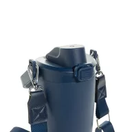   Sticla de apa 600 ml, Avira, 2601E14708, 27xØ11.7 cm, Otel, Polipropilena, Albastru Navy