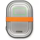 Caserola pranz, 2509E17023, Black & Blum, 20x14x6 cm, Otel, Silicon, Portocaliu