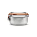 Caserola pranz, 2509E17023, Black & Blum, 20x14x6 cm, Otel, Silicon, Portocaliu
