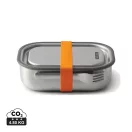 Caserola pranz, 2509E17023, Black & Blum, 20x14x6 cm, Otel, Silicon, Portocaliu