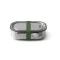 Caserola pentru alimente, 1000 ml, Black & Blum, 2601E14726, 20x14x6 cm, Otel, Verde Olive