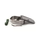 Caserola pentru alimente, 1000 ml, Black & Blum, 2601E14726, 20x14x6 cm, Otel, Verde Olive