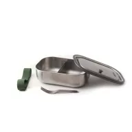   Caserola pentru alimente, 1000 ml, Black & Blum, 2601E14726, 20x14x6 cm, Otel, Verde Olive