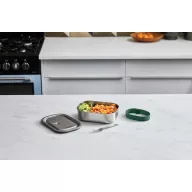   Caserola pentru alimente, 1000 ml, Black & Blum, 2601E14726, 20x14x6 cm, Otel, Verde Olive