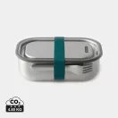 Caserola pranz 1000 ml, 2502E14220, Black & Blum, 20 x 14 x 6 cm, Otel, Albastru Turcoaz