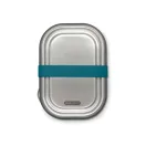 Caserola pranz 1000 ml, 2502E14220, Black & Blum, 20 x 14 x 6 cm, Otel, Albastru Turcoaz