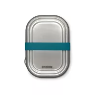  Caserola pranz 1000 ml, 2502E14220, Black & Blum, 20 x 14 x 6 cm, Otel, Albastru Turcoaz