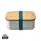 Caserola pranz 1250 ml, 2502E14221, Black & Blum, 19 x 13.5 x 7.5 cm, Otel, Albastru Turcoaz