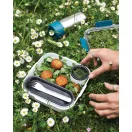 Caserola pranz 1000 ml, 2502E14218, Black & Blum, 19.8 x 19.8 x 5.6 cm, Polipropilena, Albastru Turcoaz