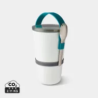   Caserola pranz 900 ml, 2502E14219, Black & Blum, 12.1 x 12.1 x 20.8 cm, Polipropilena, Albastru Turcoaz