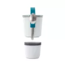 Caserola pranz 900 ml, 2502E14219, Black & Blum, 12.1 x 12.1 x 20.8 cm, Polipropilena, Albastru Turcoaz
