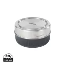 Caserola pranz 750 ml, 2502E14217, Black & Blum, 14 x 14 x 8 cm, Sticla, Argintiu