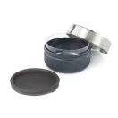 Caserola pranz 750 ml, 2502E14217, Black & Blum, 14 x 14 x 8 cm, Sticla, Argintiu