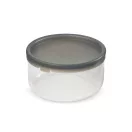 Caserola pranz 750 ml, 2502E14217, Black & Blum, 14 x 14 x 8 cm, Sticla, Argintiu