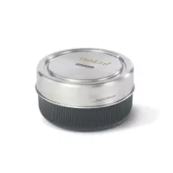   Caserola pranz 750 ml, 2502E14217, Black & Blum, 14 x 14 x 8 cm, Sticla, Argintiu