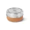 Caserola pranz, 750 ml, 2509E17016, Black & Blum, 14x14x8 cm, Sticla, Maro