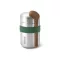 Recipient termoizolant pentru mancare cu lingura, 400 ml, 2509E17014, Black & Blum, 8.8x8.8x15.2 cm, Otel, Nylon, Portocaliu olive