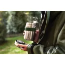 Recipient termoizolant pentru mancare cu lingura, 400 ml, 2509E17014, Black & Blum, 8.8x8.8x15.2 cm, Otel, Nylon, Portocaliu olive