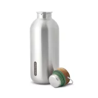   Sticla de apa 600 ml, Black & Blum, 2601E14727, 7.4x7.4x19.7 cm, Otel, Polipropilena, Verde Olive
