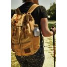 Sticla de apa 600 ml, Black & Blum, 2601E14727, 7.4x7.4x19.7 cm, Otel, Polipropilena, Verde Olive