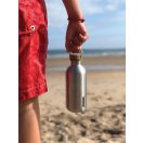 Sticla de apa 600 ml, Black & Blum, 2601E14727, 7.4x7.4x19.7 cm, Otel, Polipropilena, Verde Olive