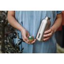 Sticla de apa 600 ml, Black & Blum, 2601E14727, 7.4x7.4x19.7 cm, Otel, Polipropilena, Verde Olive