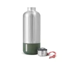 Sticla termos 850 ml, Black & Blum, 2601E14718, 8.6x8.6x23.4 cm, Otel, Nylon, Verde Olive