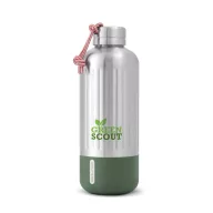   Sticla termos 850 ml, Black & Blum, 2601E14718, 8.6x8.6x23.4 cm, Otel, Nylon, Verde Olive