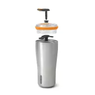   Cana de voiaj, 600 ml, 2509E17019, Black & Blum, 9.1x9.1x20.3 cm, Otel, Tritan, Portocaliu