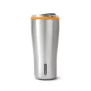 Cana de voiaj, 600 ml, 2509E17019, Black & Blum, 9.1x9.1x20.3 cm, Otel, Tritan, Portocaliu
