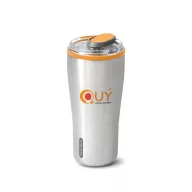   Cana de voiaj, 600 ml, 2509E17019, Black & Blum, 9.1x9.1x20.3 cm, Otel, Tritan, Portocaliu